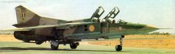 MiG-23UM [MS302] of No.223 Squadron