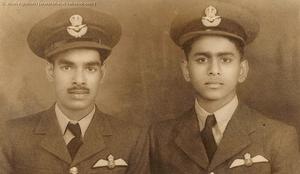IND/2437  Fg Offr Bhondada Bhaskara Koteshwara Rao DFC & IND/2433 Fg Offr Mervyn Ignatius D'Rosario